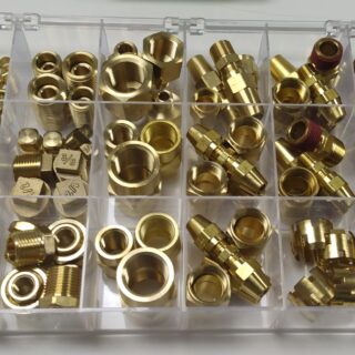 Push-lock Brass Kit
