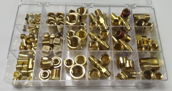 Push-lock Brass Kit