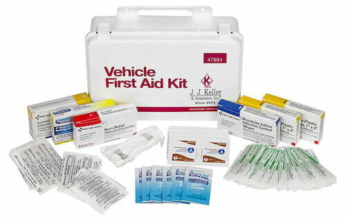 First Aid Kit Plastic Case